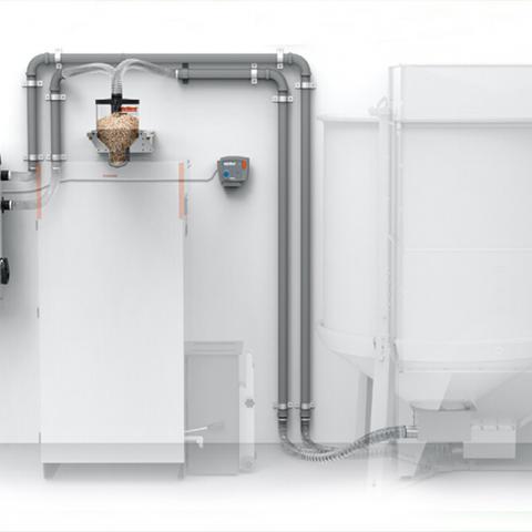 Meting pelletketel Meting pelletketel