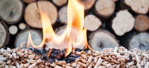 Brandende pellets brandende pellets